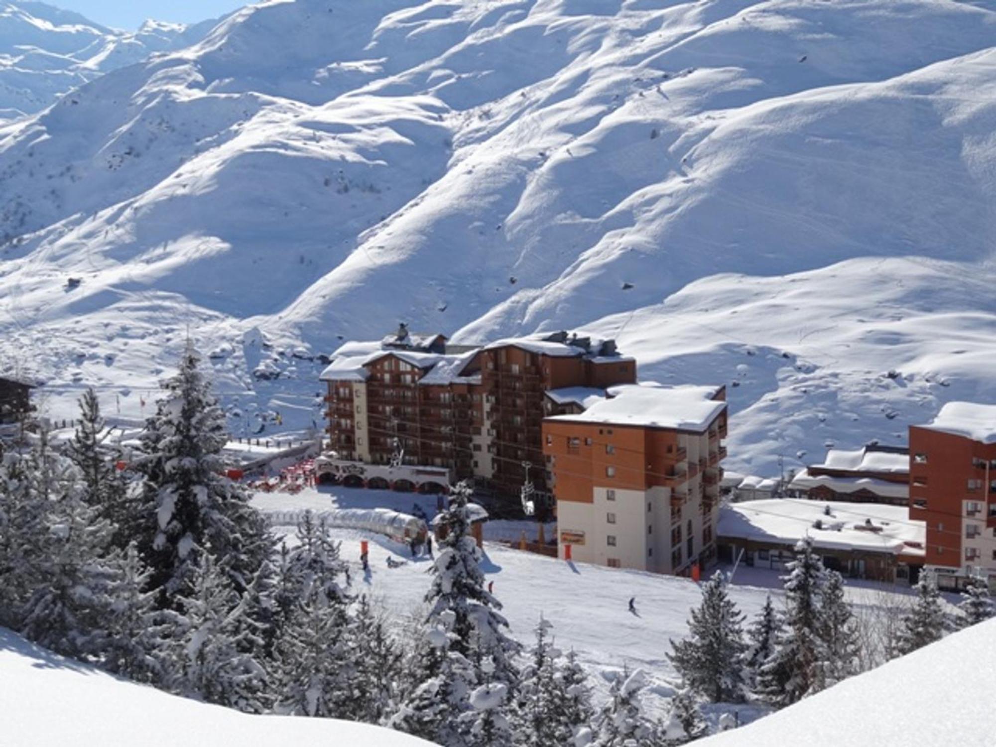 דירות סן-מרטין-דה-בלוויל Les Menuires : Ski Aux Pieds, 4 Pers, Animaux Admis, Parking Gratuit - Fr-1-178-398 מראה חיצוני תמונה