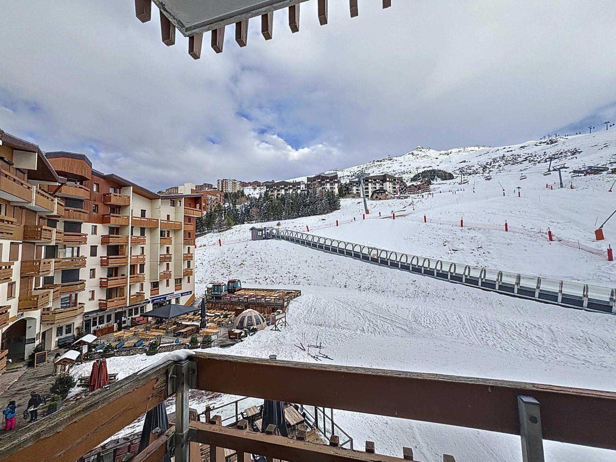 דירות סן-מרטין-דה-בלוויל Les Menuires : Ski Aux Pieds, 4 Pers, Animaux Admis, Parking Gratuit - Fr-1-178-398 מראה חיצוני תמונה